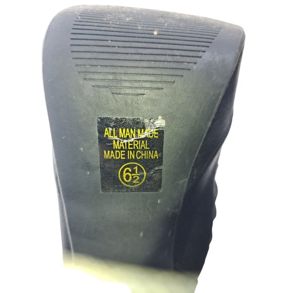 Speed Limit 98 Womens Black Peep Toe Caged Platform Chunky Heel Sandal Shoes 6.5 - Picture 11 of 11